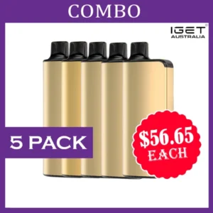 alibarbar ingot – 5 pack 9000 puffs