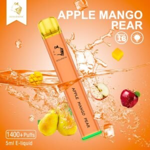 gunnpod apple mango pear – 1400 puffs