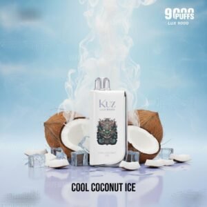 kuz lux 9000 puffs cool coconut ice