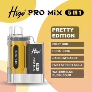 higo pro mix 5 in 1 – pretty edition – 6000 puffs
