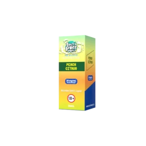 peach citrus nicotine salt e liquid