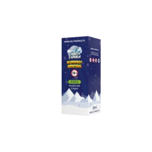 blueberry menthol nicotine salt e liquid