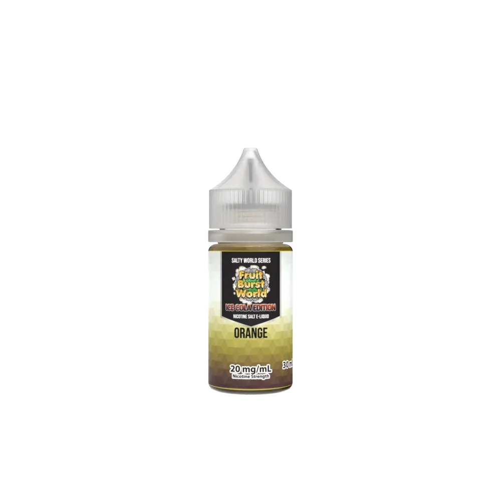 [ice cola ed.] orange nicotine salt e liquid