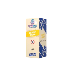 coconut cream nicotine salt e liquid