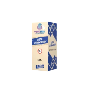 spice strawberry nicotine salt e liquid