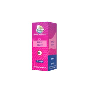 apple grape nicotine salt e liquid