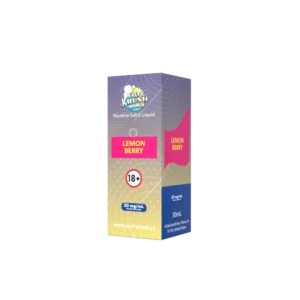 lemon berry nicotine salt e liquid