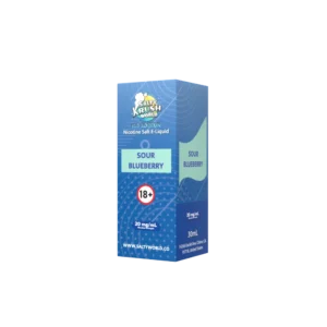 [ice ed.] sour blueberry nicotine salt e liquid