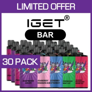 iget bar – 3500 puffs – 30 pack