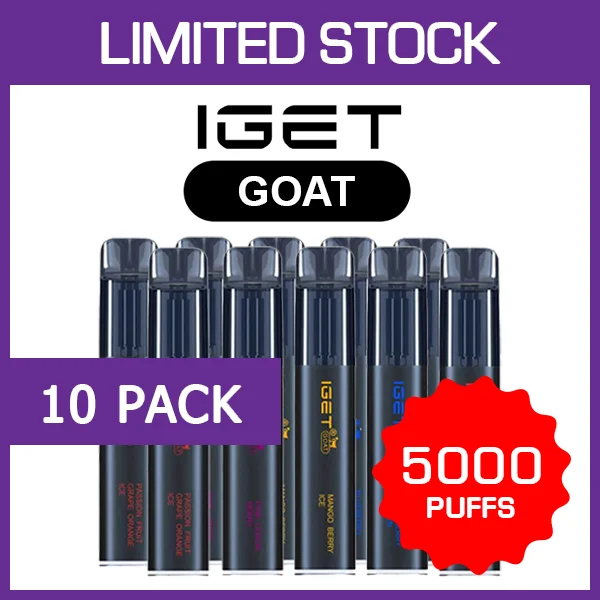 goat-pack-10-1.webp iget goat – 5000 puffs – 10 pack
