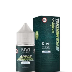 apple menthol nicotine salt e liquid