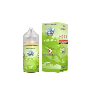 mint cream nicotine salt e liquid