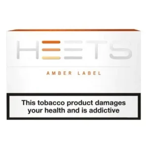 heets amber label 10pk carton